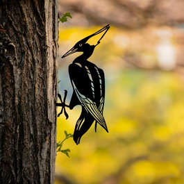 Aberto Design Bird On The Branch 10 - Negro